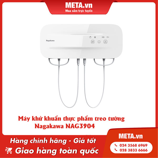 Máy khử khuẩn thực phẩm Nagakawa NAG3904