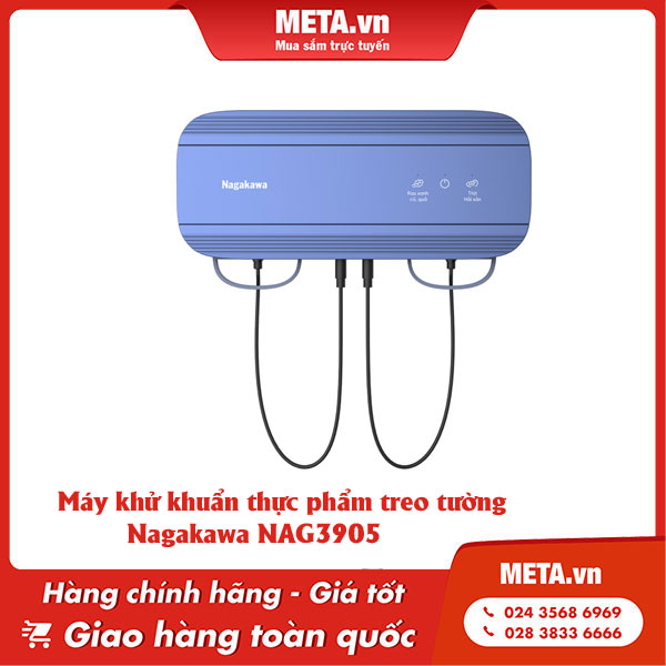 Máy khử khuẩn thực phẩm Nagakawa NAG3905