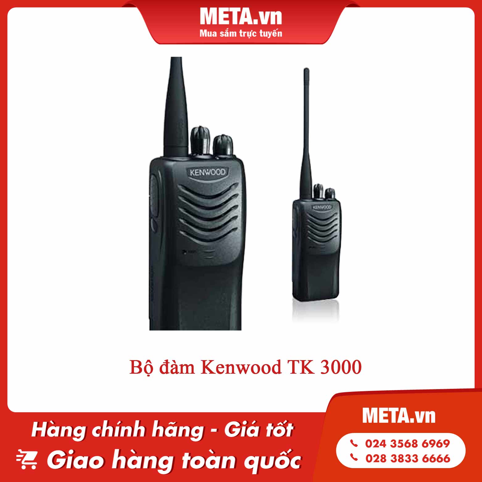 Bộ đàm Kenwood TK 3000