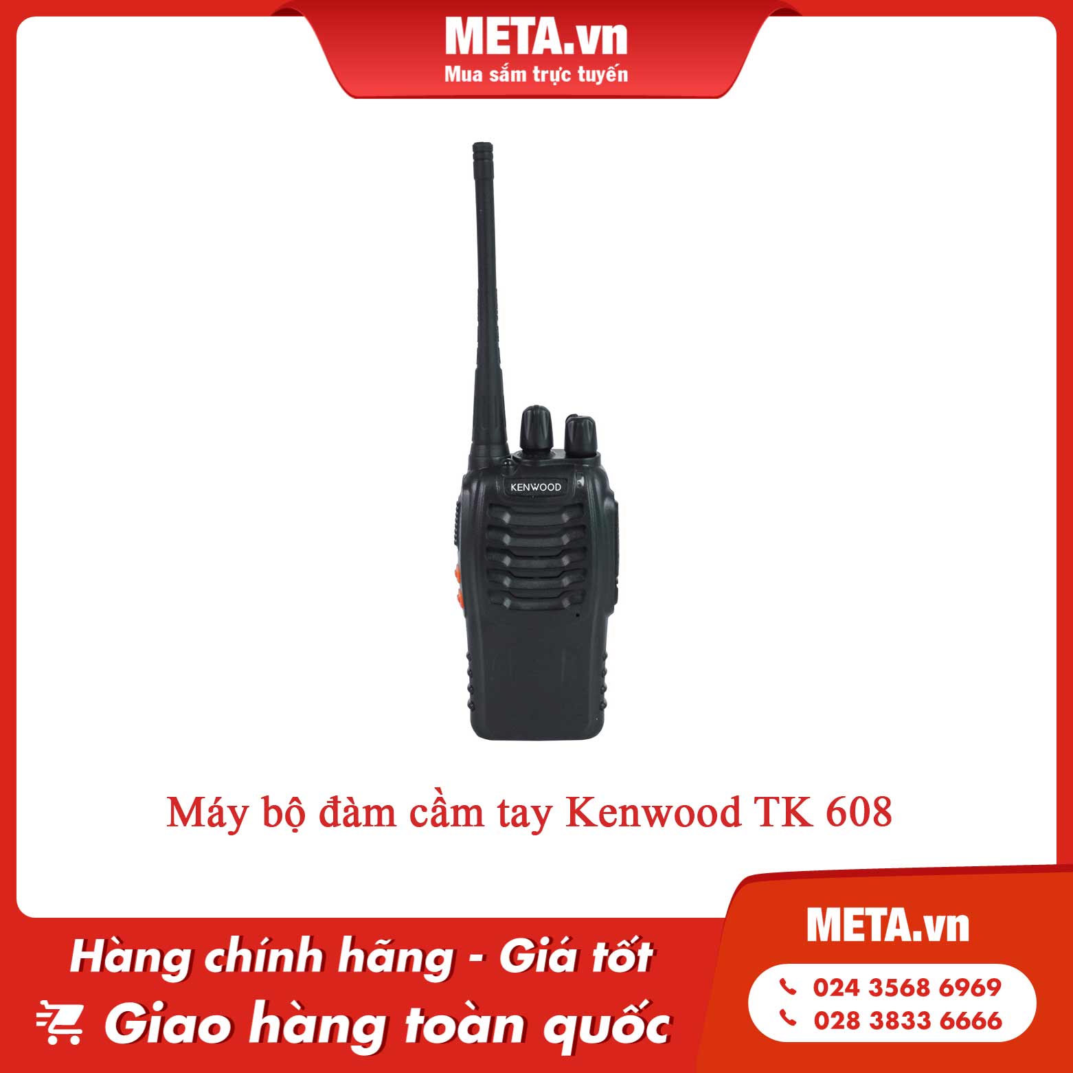 Máy bộ đàm cầm tay Kenwood TK 608