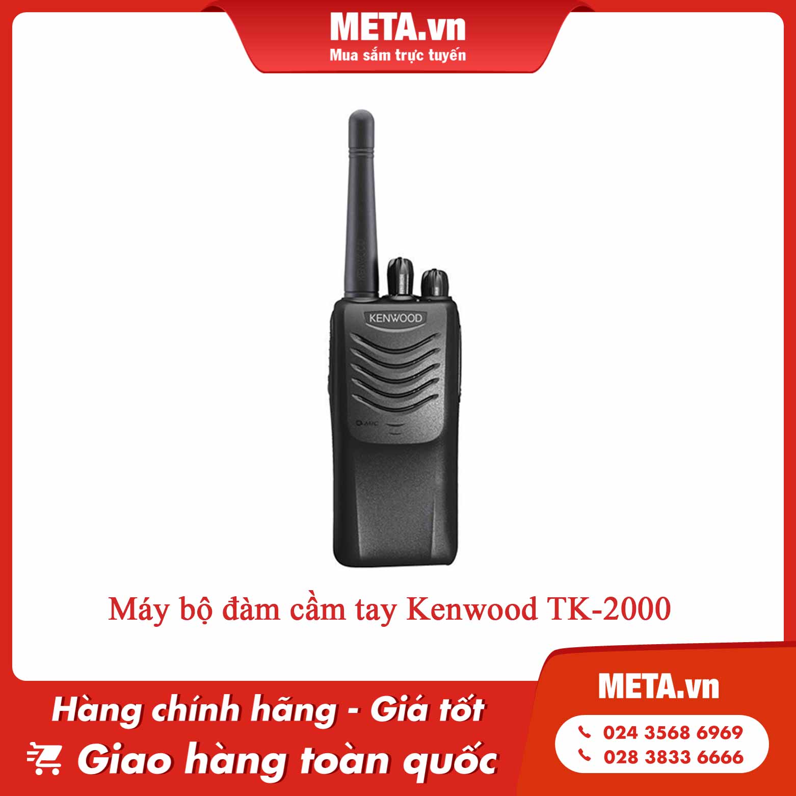 Máy bộ đàm cầm tay Kenwood TK-2000
