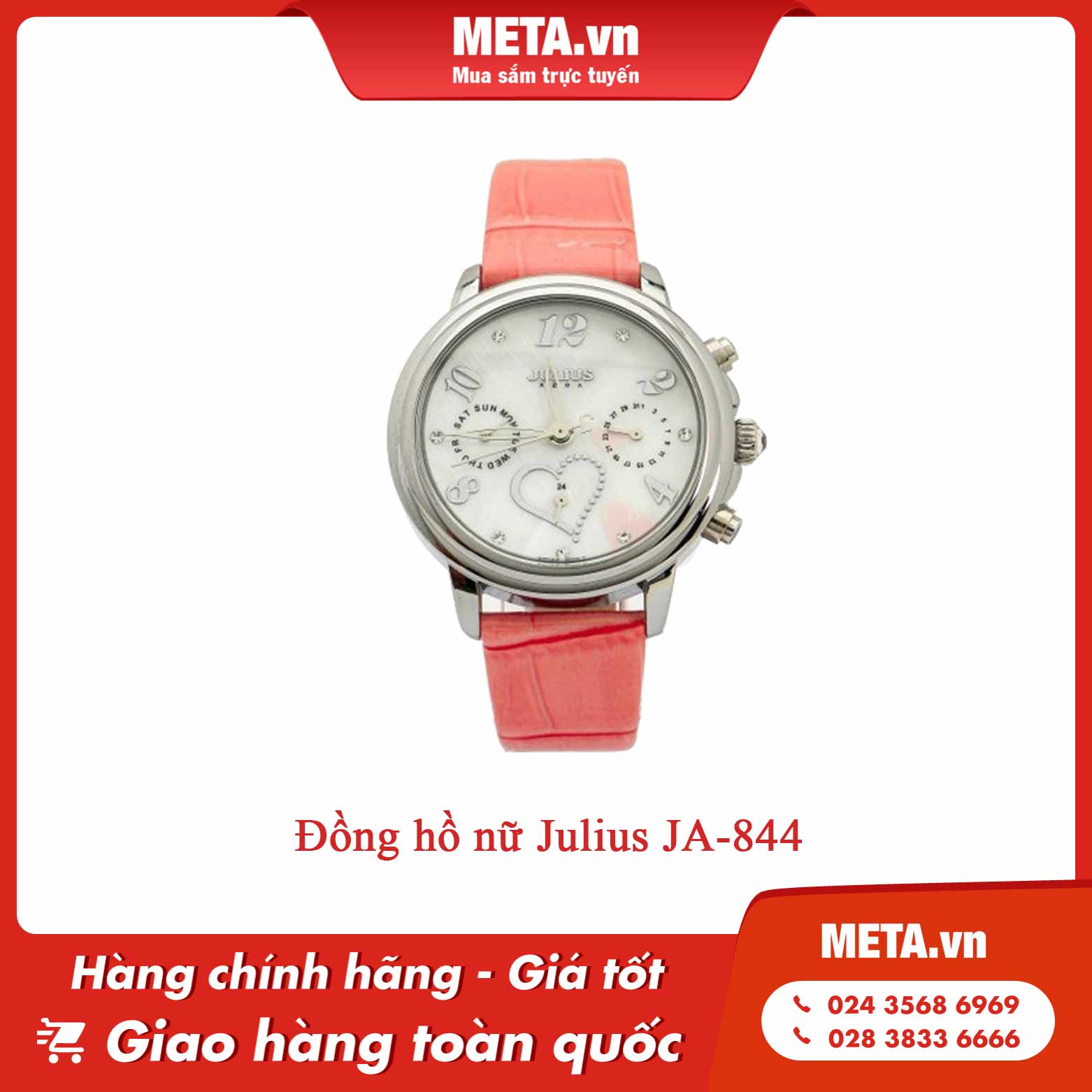 Đồng hồ nữ Julius JA-844