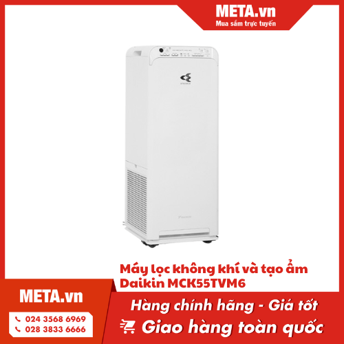 Máy lọc không khí và tạo ẩm Daikin MCK55TVM6