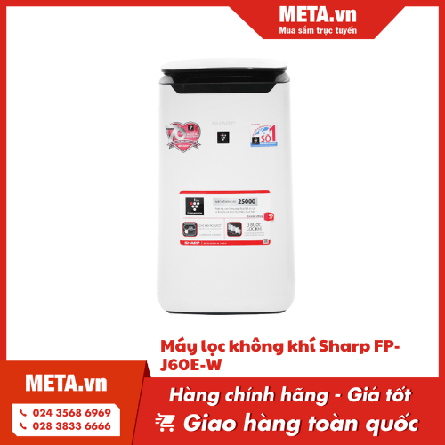 Máy lọc không khí Sharp FP-J60E-W