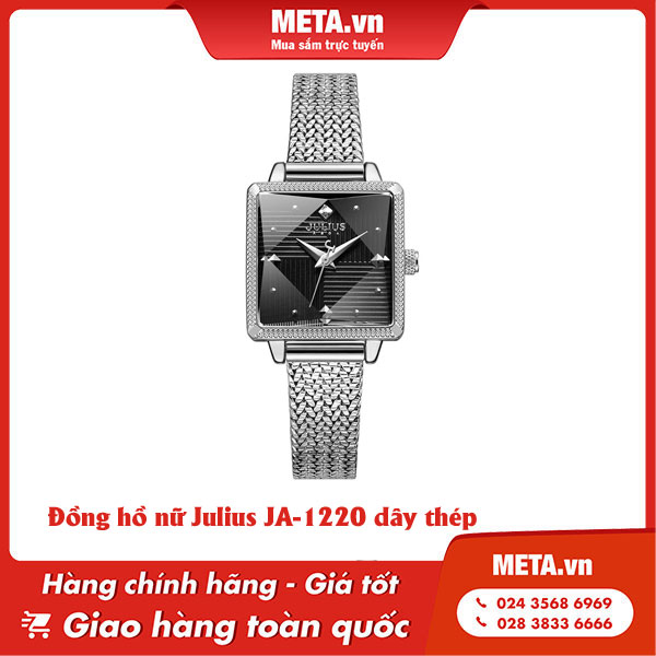 đồng hồ nữ mặt vuông Julius JA-1220