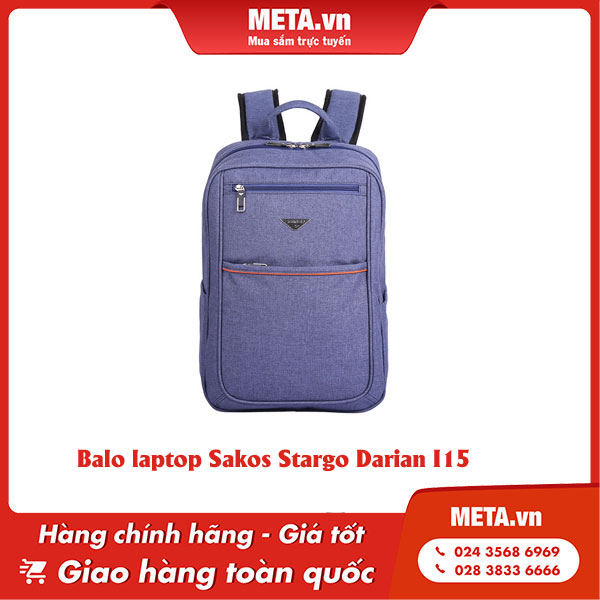 Balo laptop Sakos Stargo Darian I15
