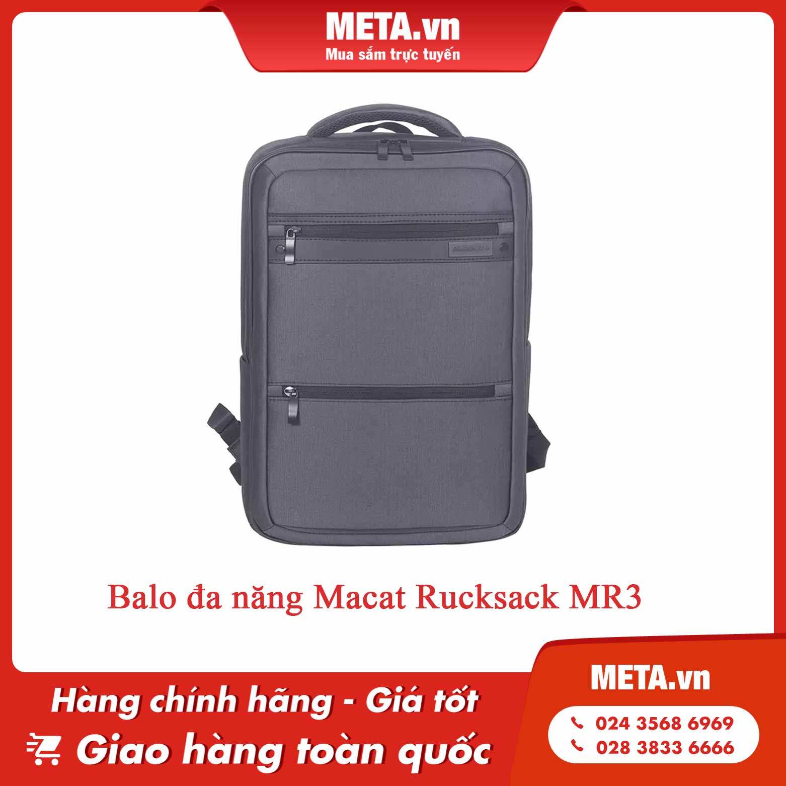 Balo đa năng Macat Rucksack MR3