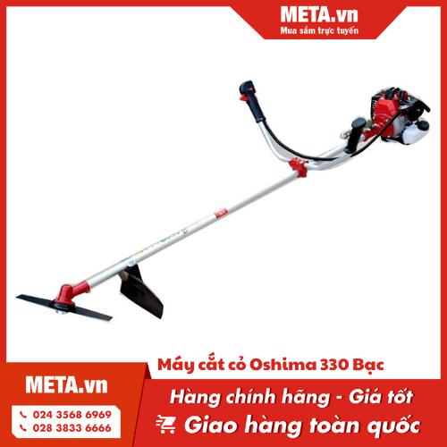 Máy cắt cỏ Oshima 330 Bạc