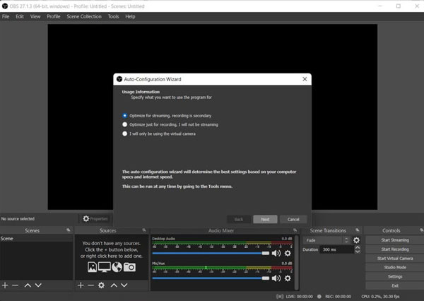 Cách quay màn hình Win 11 bằng Open Broadcaster Software (OBS)