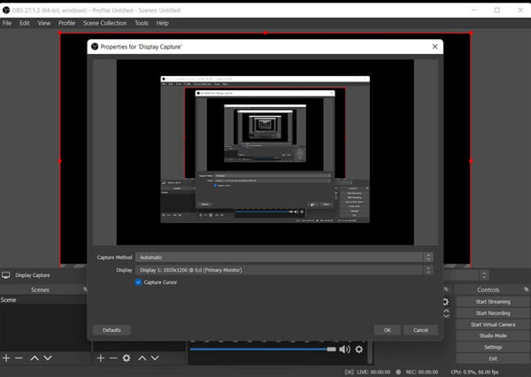 Cách quay màn hình Win 11 bằng Open Broadcaster Software (OBS)