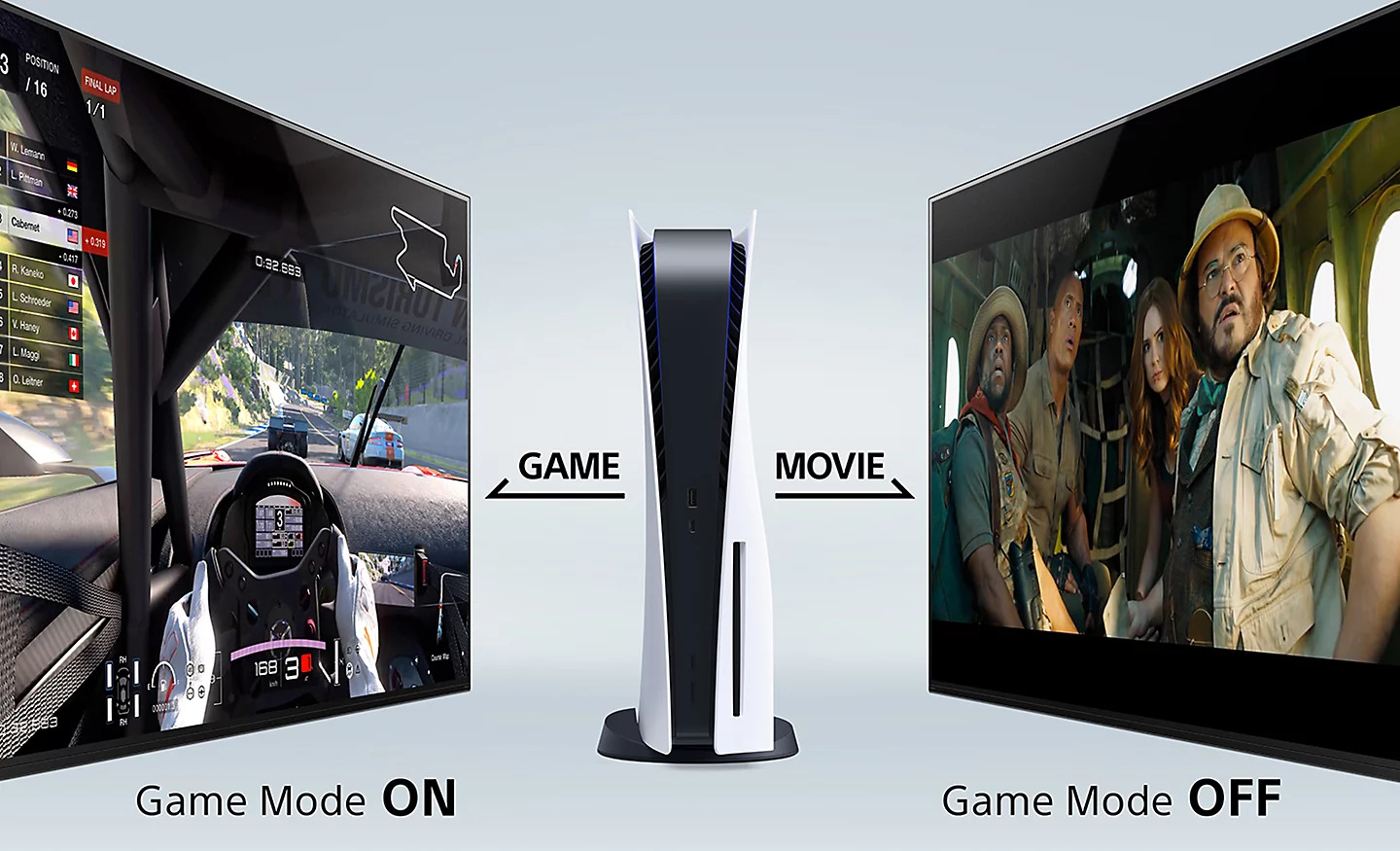 Game mode tự động bật/tắt