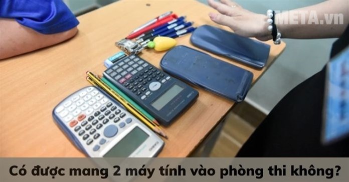 Có được mang 2 máy tính vào phòng thi không?