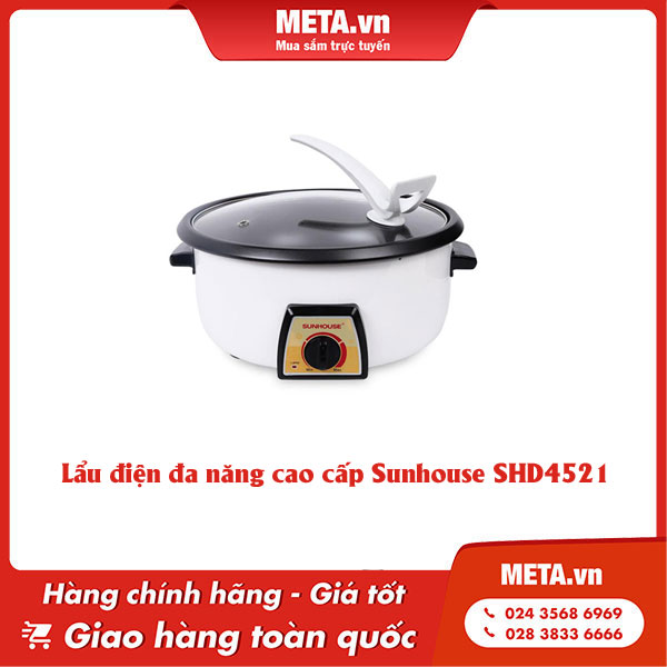 Lẩu điện đa năng cao cấp Sunhouse SHD4521