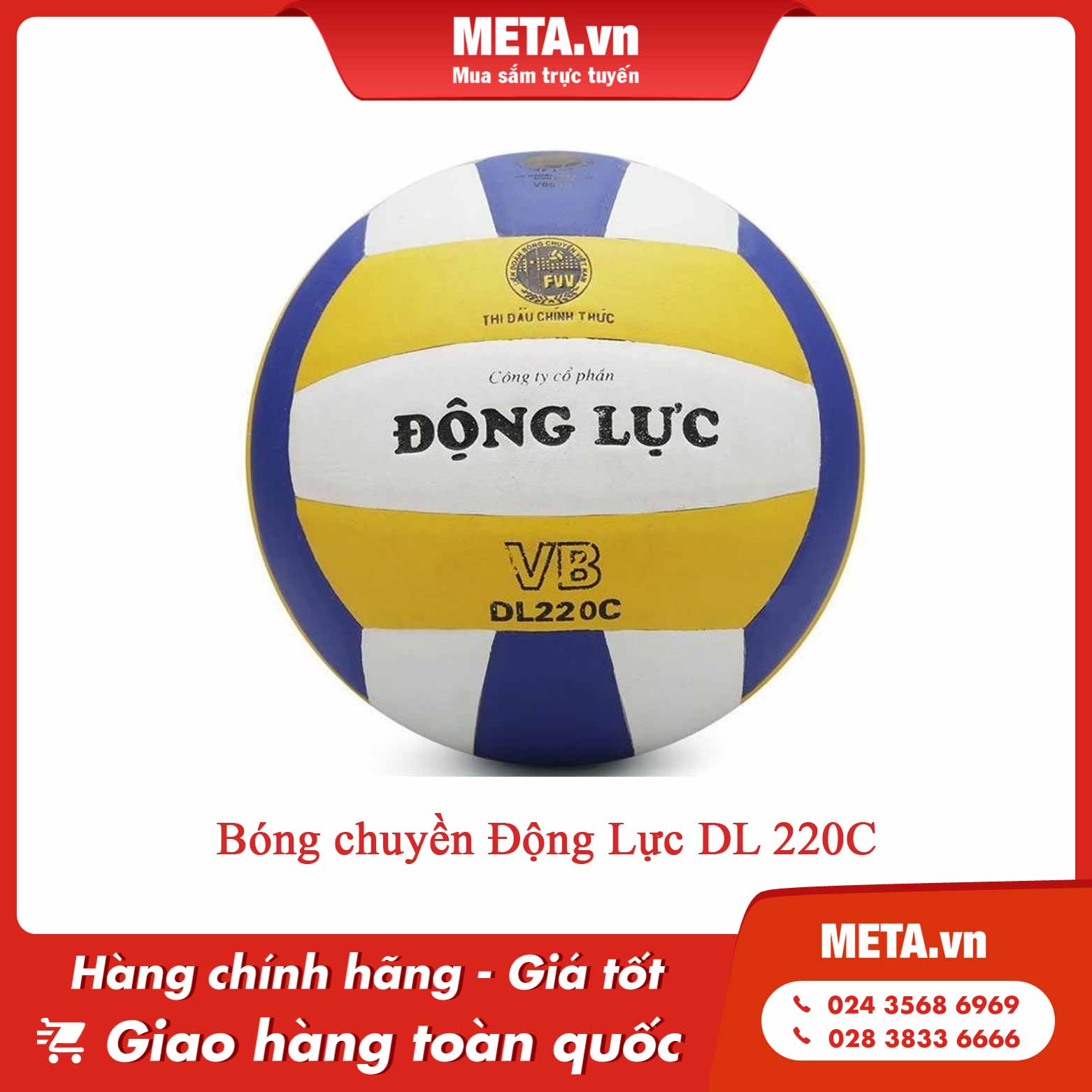 Bóng chuyền Động Lực DL 220C