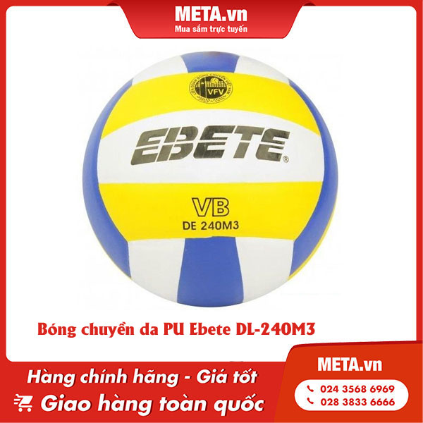 Bóng chuyền da PU Ebete DL-240M3
