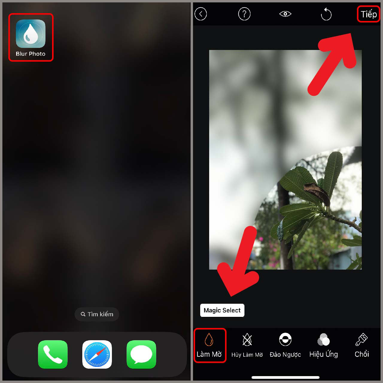 Cách làm mờ ảnh trên iPhone bằng ứng dụng Blur Photo