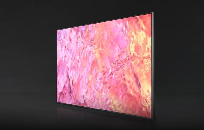 Thiết kế AirSlim siêu mỏng của TV Samsung Q63C