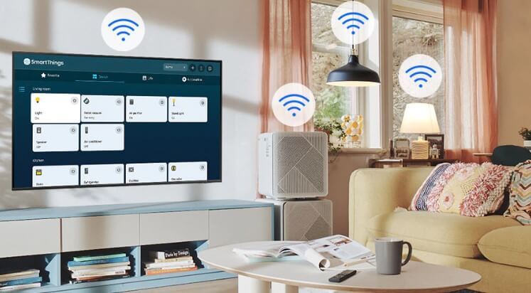 Tính năng hiện đại trên tivi Samsung Q80C