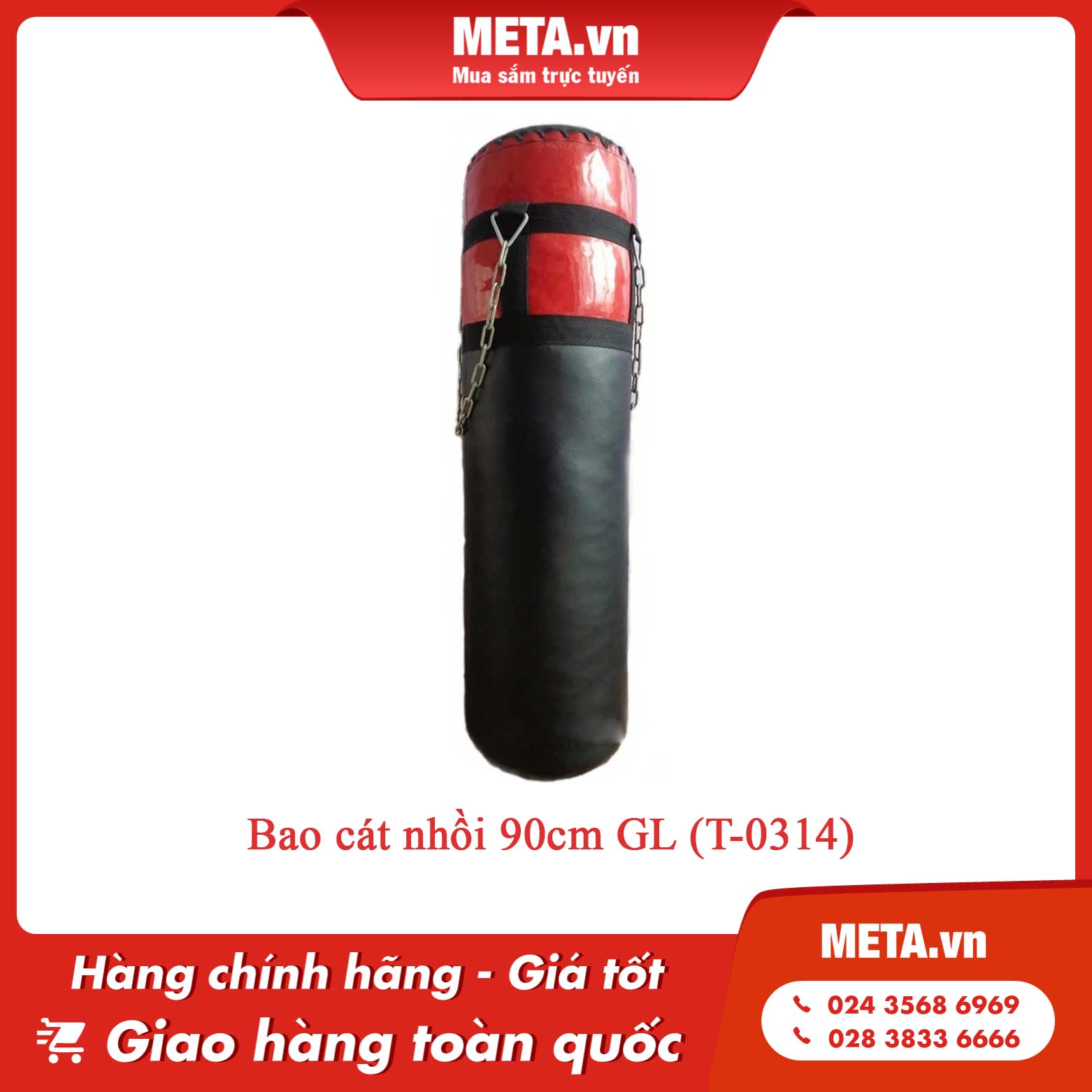 Bao cát nhồi 90cm GL (T-0314)