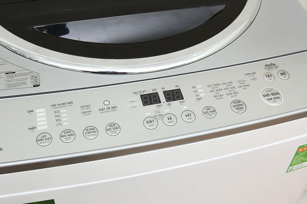 Máy giặt Toshiba báo lỗi nháy đèn là gì?