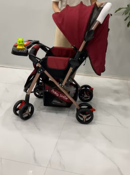 Cách lắp ráp xe đẩy cho bé