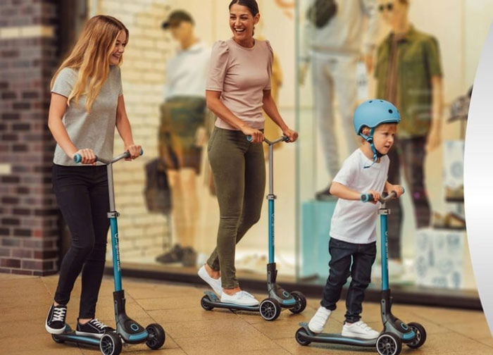 Cách sử dụng xe scooter cho bé an toàn, đúng cách