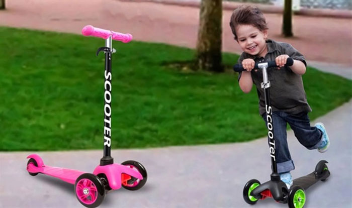 Cách sử dụng xe scooter cho bé an toàn, đúng cách