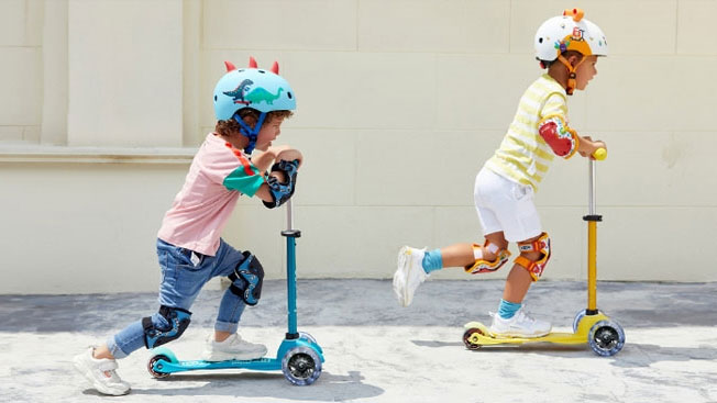 Những lưu ý an toàn khi cho bé khi sử dụng xe scooter