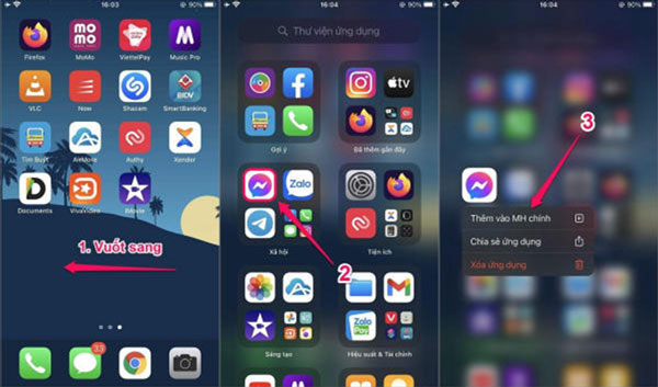 Cách bỏ ẩn ứng dụng trên iPhone