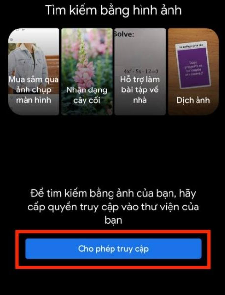 Cách tìm kiếm bằng hình ảnh lưu sẵn trên iPhone