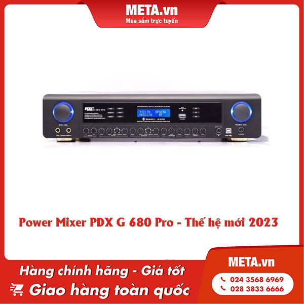 Power mixer PDX G 680 Pro