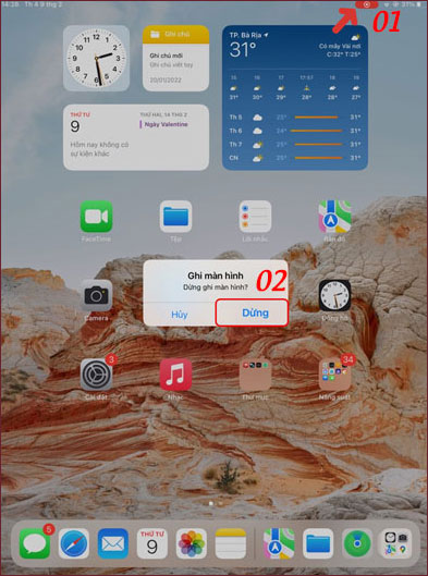 Cách quay màn hình iPad có tiếng đơn giản nhất 2023