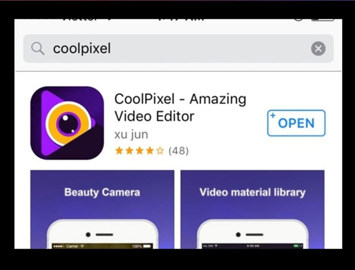 Ứng dụng Coolpixel 