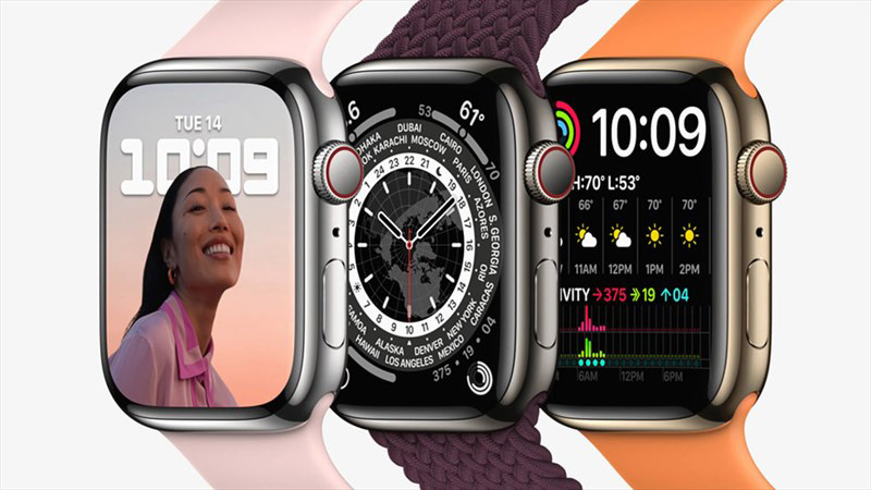 Apple Watch Series 7 phiên bản thép không gỉ