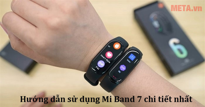 hướng dẫn sử dụng Mi Band 7
