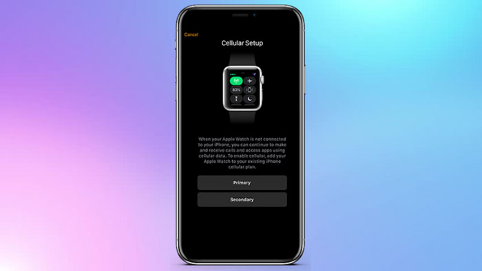 Cách cài đặt và kích hoạt eSIM với Apple Watch
