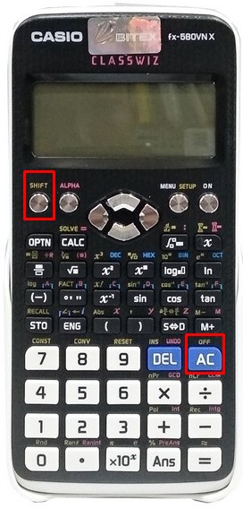 Cách tắt máy tính Casio FX 580VNX đúng cách đơn giản nhất