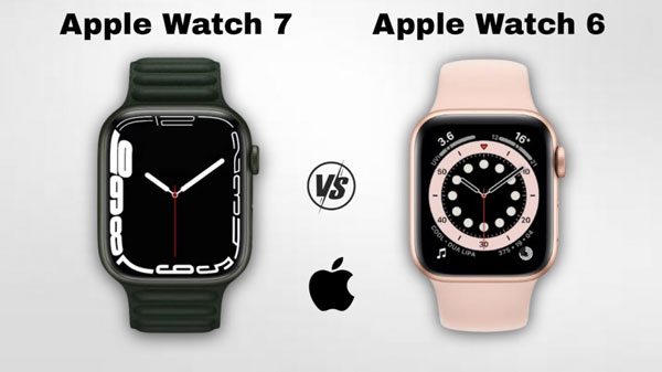 so sánh Apple Watch 6 và 7