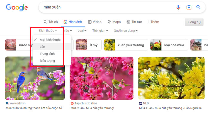 Cách lưu ảnh trên máy tính từ Google Image