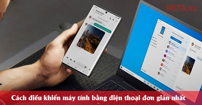 cách điều khiển máy tính bằng điện thoại