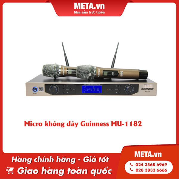 Micro không dây Guinness MU-1182