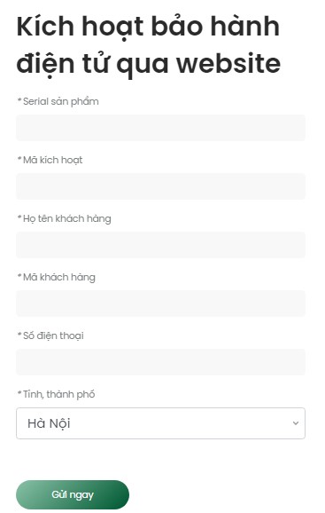 Kích hoạt bảo hành điều hòa Nagakawa từ A đến Z