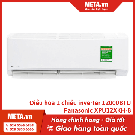 Điều hòa 1 chiều inverter 12000BTU Panasonic XPU12XKH-8