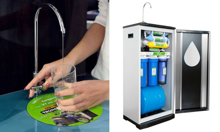 Dấu hiệu nhận biết máy lọc nước chảy yếu