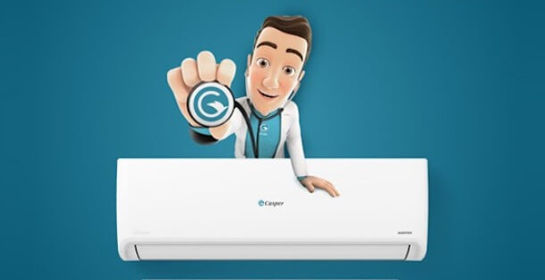 Cách kiểm tra bảo hành điều hoà Casper