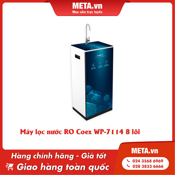 Máy lọc nước RO Coex WP-7114 8 lõi