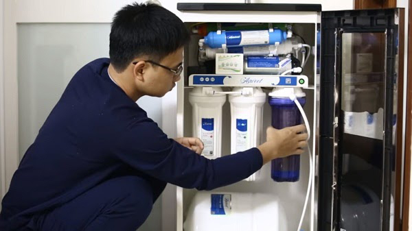 Bộ lõi lọc nước bị tắc