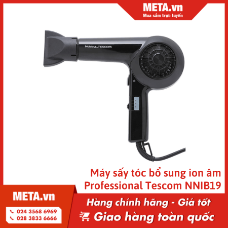 Máy sấy tóc bổ sung ion âm Professional Tescom NNIB19