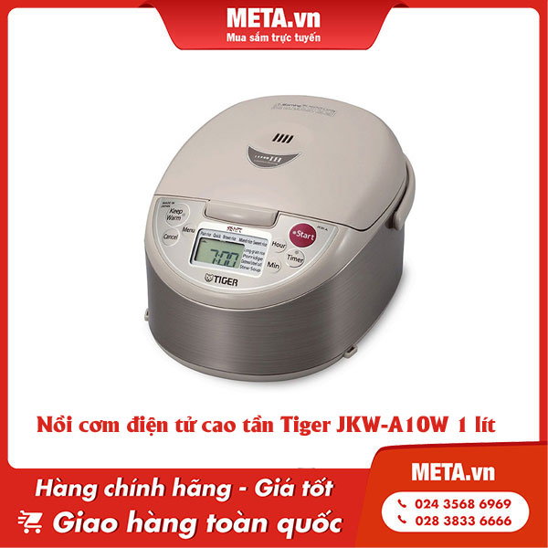 Nồi cơm điện tử cao tần Tiger JKW-A10W 1 lít