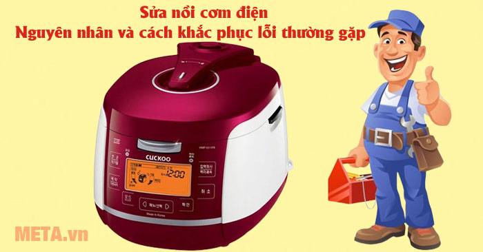 nguyên nhân và cách sửa nồi cơm điện